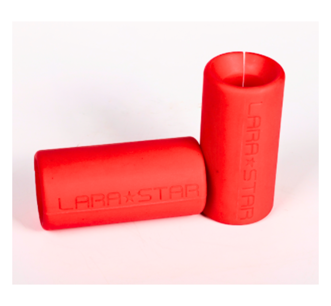 SILICONE GRIPS FOR DUMBELLS & BARBELLS