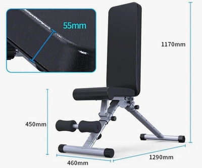 WEIGHT BENCH - Adjustable - SAMPLE