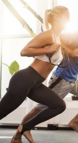 SUSPENSION TRAINING STRAP SET