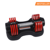 Adjustabel weight dumbell, steel, home gym, convenient weights